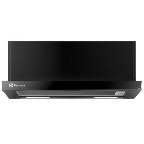 Imagem de Depurador de Ar Electrolux Efficient 60cm Retrátil, de Embutir com 02 Velocidades Preto - DE6RP