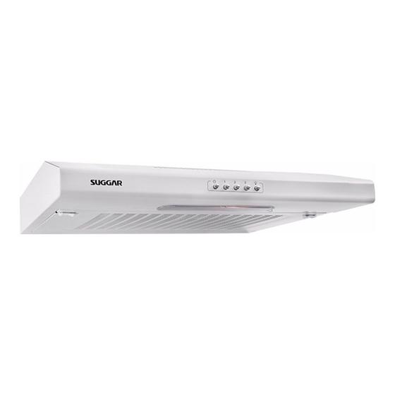 Menor preço em Depurador De Ar Slim 60 Cm C/ Manta Branco 110V DI601BR - Suggar