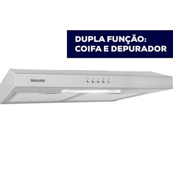 Imagem de Depurador de ar Slim 60 Cm Inox Suggar 