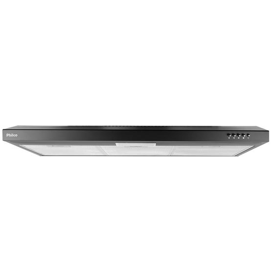 Imagem de Depurador de ar slim philco pdr80p 80cm preto 220v