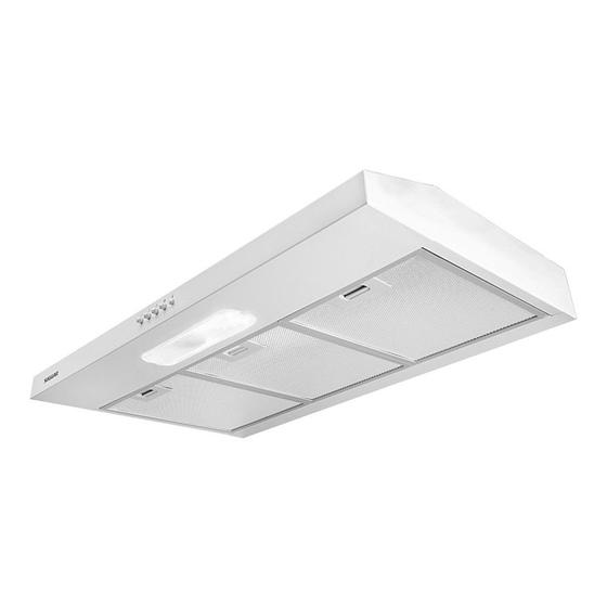 Depurador De Ar Slim Suggar 80cm Branco 220V - DPS182BR Menor preço em Depurador De Ar Slim Suggar 80cm Branco 220V - DPS182BR
