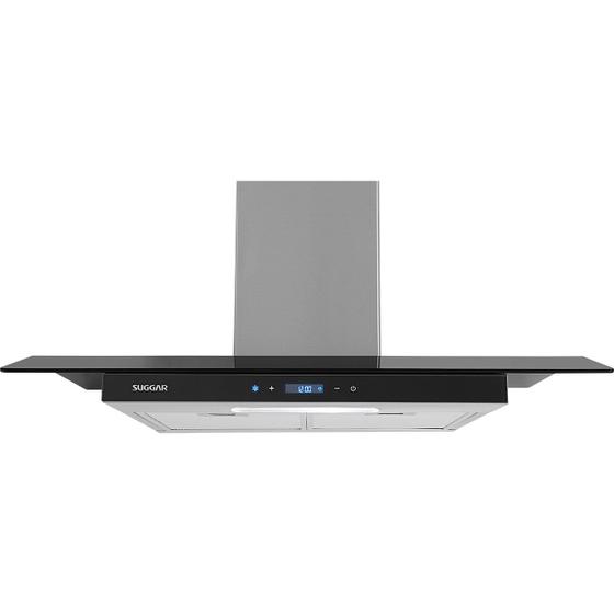 Imagem de Depurador de Ar Suggar Vidrio Touch Inox 3 Velocidades 90cm DV91THIX/DV92THIX