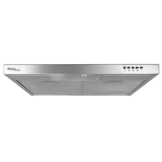 Depurador e Exaustor Philco 60cm Slim 3 Velocidades Inox PDR60I - 127 Volts Menor preço em Depurador e Exaustor Philco 60cm Slim 3 Velocidades Inox PDR60I - 127 Volts