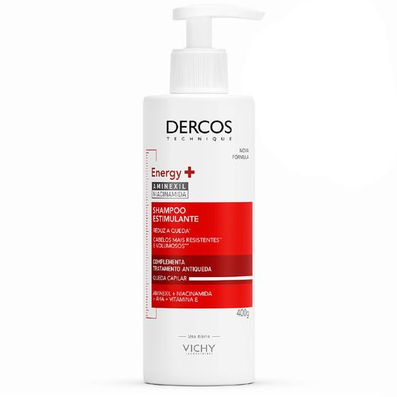 Dercos Energy+ Shampoo Estimulante Antiqueda 400g Menor preço em Dercos Energy+ Shampoo Estimulante Antiqueda 400g