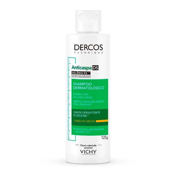 Dercos Shampoo Anticaspa Intensivo Vichy 125ml Imagem de Dercos Shampoo Anticaspa Intensivo Vichy 125ml
