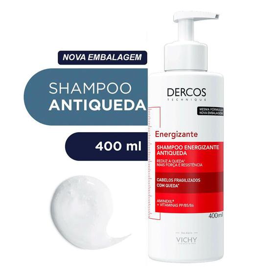 Dercos Shampoo Energizante Antiqueda 400ml - VICHY é boa?