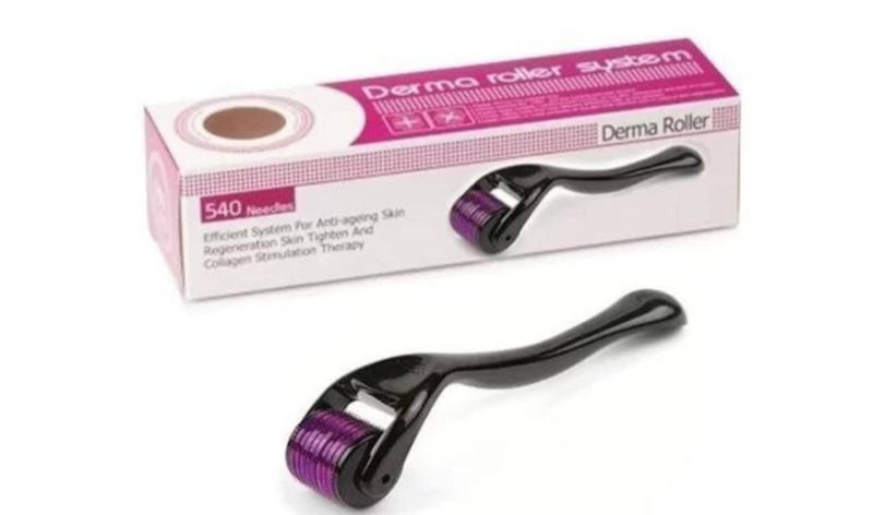 Imagem de Derma roller aparelho de microagulhamento anti envelhecimento