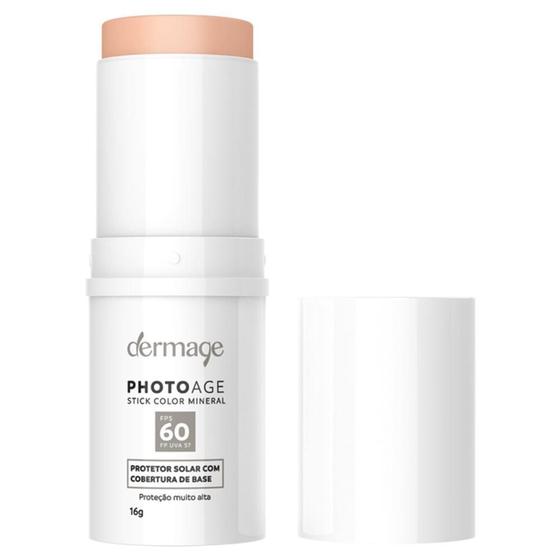 Imagem de Dermage Photoage Stick Color Mineral Fps 60 Claro 16G