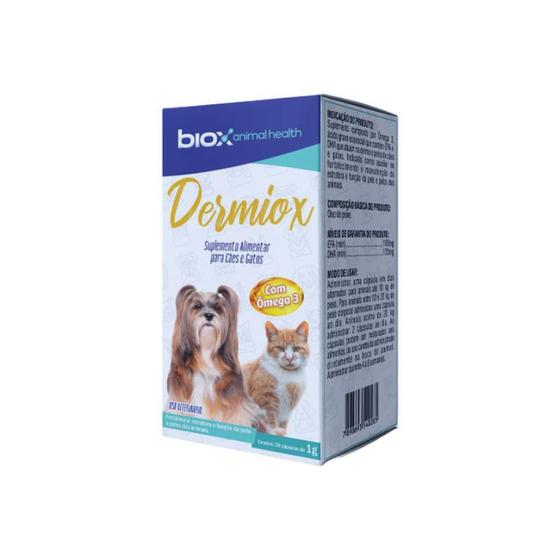 Imagem de Dermiox 30 capsulas 1g - Biox 