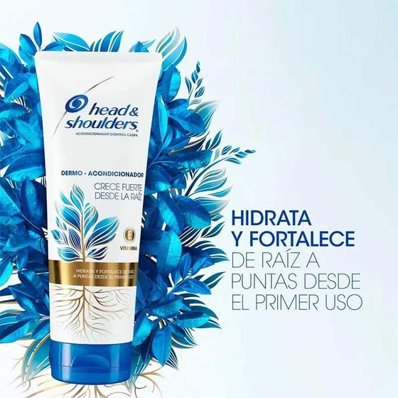 Imagem de Dermo Condicionador Head &amp Shoulders Hidratacao &amp Fortalecimento x 300 ml  Livre de Parabenos