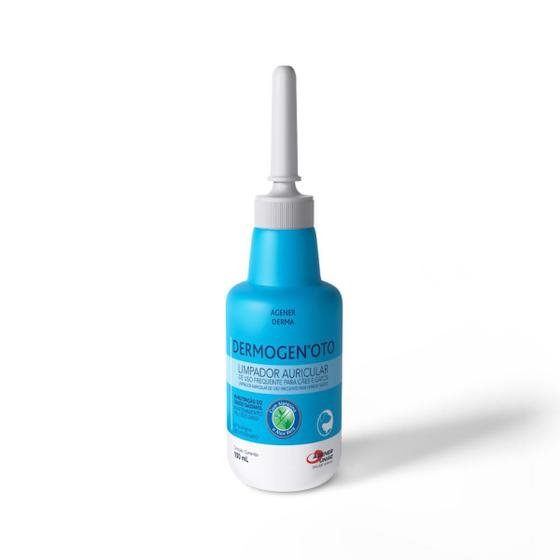 Imagem de Dermogen Oto Limpador Auricular Para Cães e Gatos 100 Ml