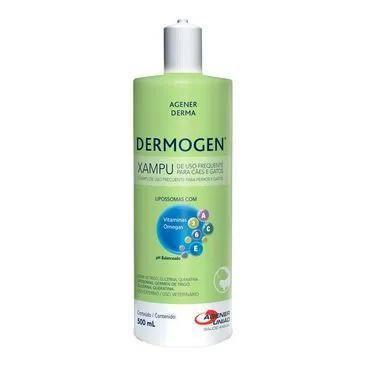 Imagem de Dermogen Xampu 500 ml para Cães e Gatos - Agener União