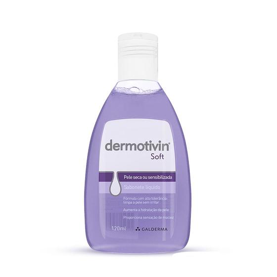Imagem de Dermotivin Soft Sabonete Líquido para Pele Seca ou Sensibilizada 120ml