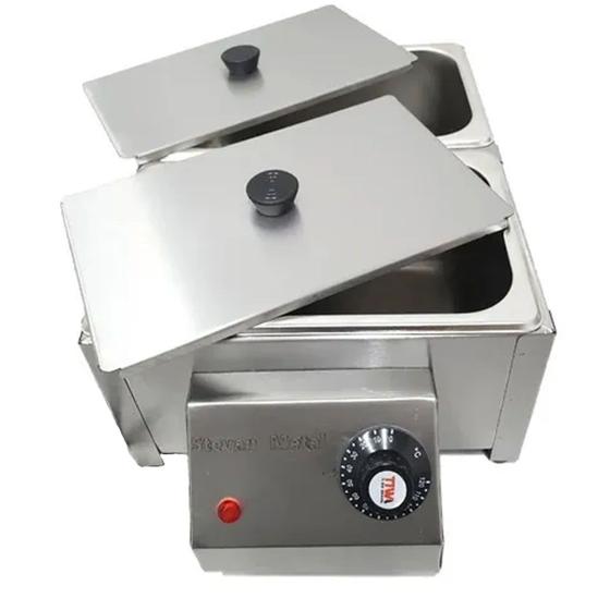 Derretedeira de Chocolate 2 Cubas 5 Kgs 220v Com Tampa Inox Para Chocolate, Confeitaria, Doceria, Sorveteria, Eventos Menor preço em Derretedeira de Chocolate 2 Cubas 5 Kgs 220v Com Tampa Inox Para Chocolate, Confeitaria, Doceria, Sorveteria, Eventos