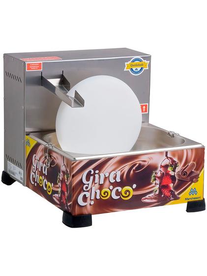 Imagem de Derretedeira de Chocolate Gira Choco Inox GC 1.151/1.152   c/ Termostato 1 cuba 5 kg- Marchesoni