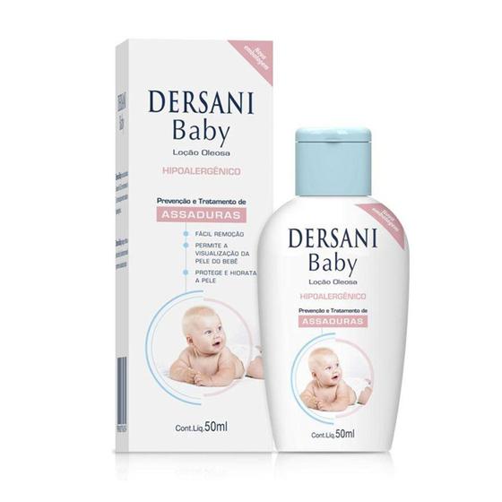 Imagem de Dersani baby loção oleosa - 50ml - Daudt de oliveira