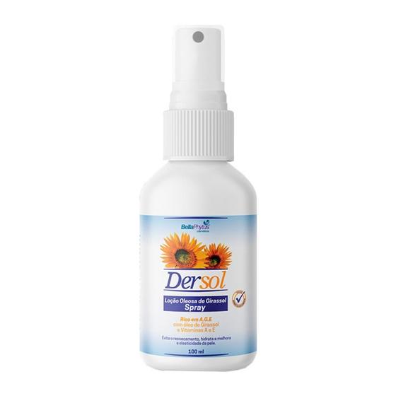 Imagem de Dersol loção oleosa girassol spray com 100ml