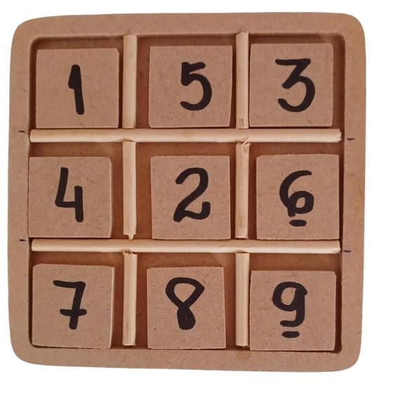 Imagem de Desafio Do Monte o 15 Quebra Cabeça Racha Cuca Puzzle Enigma
