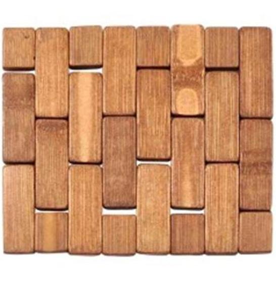 Descanso De Panela De Bambu Quadrado 15Cm - Casita imporiente Menor preço em Descanso De Panela De Bambu Quadrado 15Cm - Casita imporiente