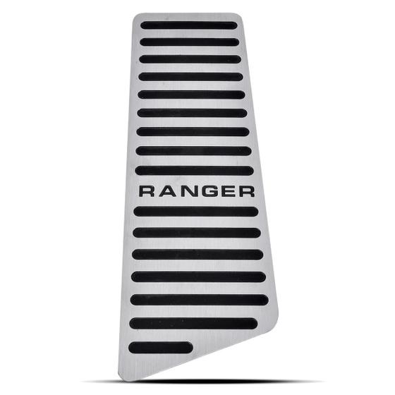 Imagem de Descanso de Pe Baixo Relevo Aço Inox Ranger Automatico 2020