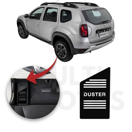 Imagem de Descanso De Pé Renault Duster 2012 A 2020 Aço Escovado Preto