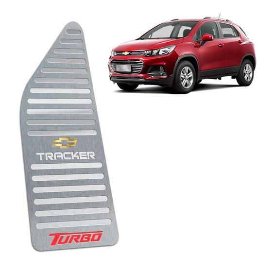 Descanso De Pé Tracker Turbo 2016/2019 Aço Inox Prata Menor preço em Descanso De Pé Tracker Turbo 2016/2019 Aço Inox Prata
