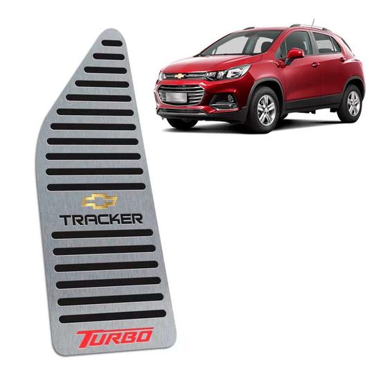 Descanso De Pé Tracker Turbo 2016/2019 Aço Inox Preto Menor preço em Descanso De Pé Tracker Turbo 2016/2019 Aço Inox Preto