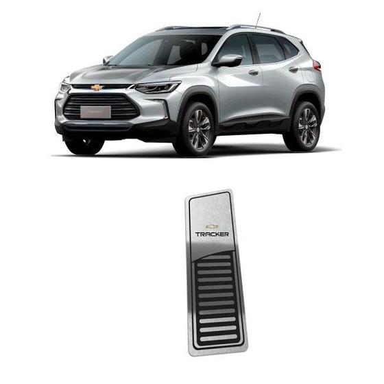 Descanso De Pé Tracker Turbo 2020 2021 Aço Inox - Triparts Imagem de Descanso De Pé Tracker Turbo 2020 2021 Aço Inox