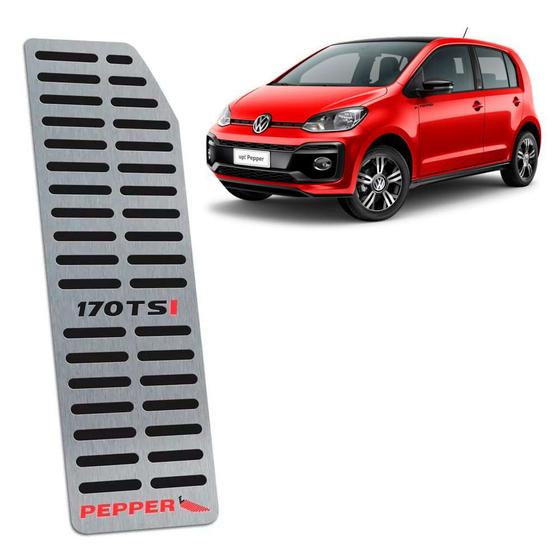 Descanso De Pé Up Pepper Tsi 2018/2020 Aço Inox Preto Menor preço em Descanso De Pé Up Pepper Tsi 2018/2020 Aço Inox Preto