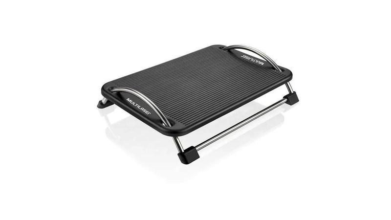 Imagem de Descanso De Pés Ergonômico Reclinável Multilaser Preto AC059