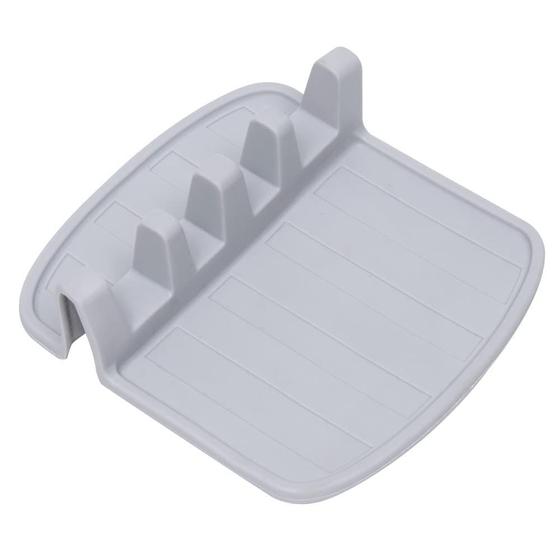 Descanso De Utensílio Silicone 15cm Cor Cinza 7205 - Mimo Style é boa?