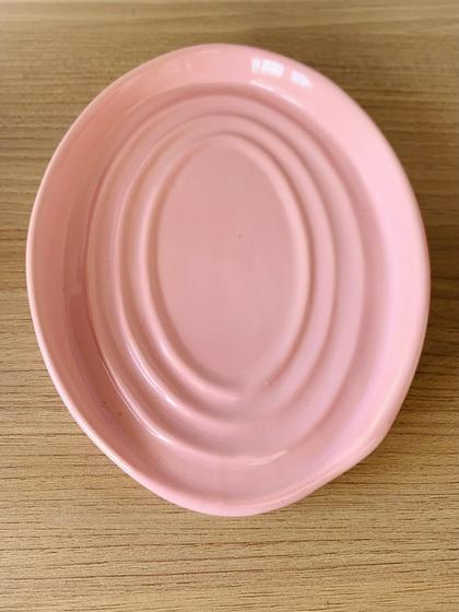 Descanso para Utensílios Oval Rosa