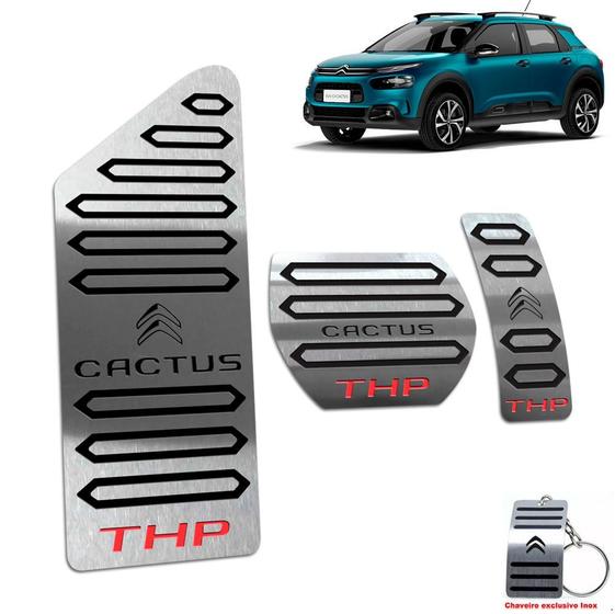 Imagem de Descanso + Pedaleira Automático Citroen C4 Cactus Thp Preto