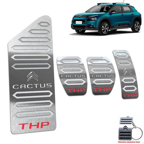 Imagem de Descanso + Pedaleira Manual Citroen C4 Cactus Thp Inox