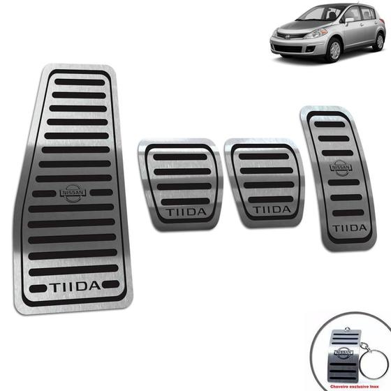 Imagem de Descanso Pedaleira Manual Nissan Tiida 2008 A 2013 Preto