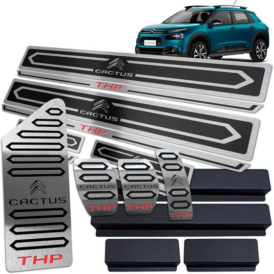 Imagem de Descanso Pedaleira Manual Soleir Citroen C4 Cactus Thp Preto