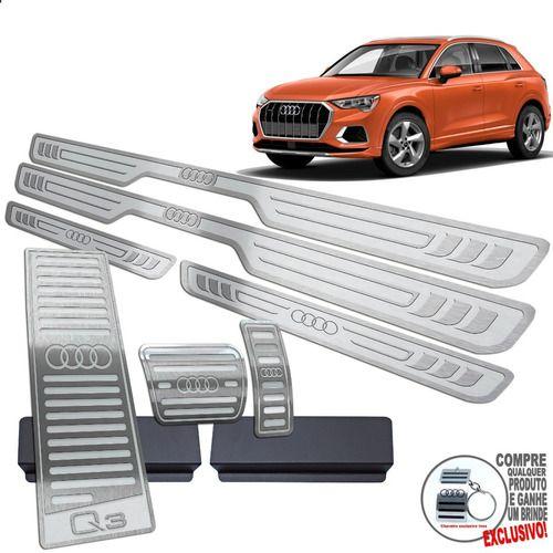 Imagem de Descanso + Pedaleira + Soleira Audi Q3 2020 2021 Prata