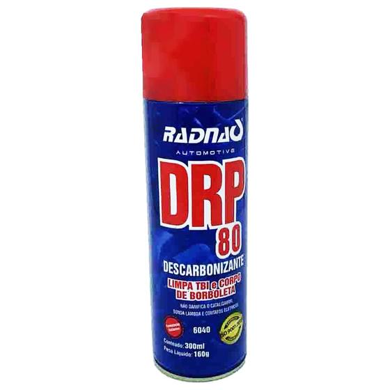 Imagem de Descarbonizante Drp 80 300ml Limpa Tbi Radnaq