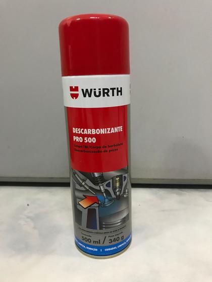 Descarbonizante Pro 500 Wurth 500ml/340g Menor preço em Descarbonizante Pro 500 Wurth 500ml/340g
