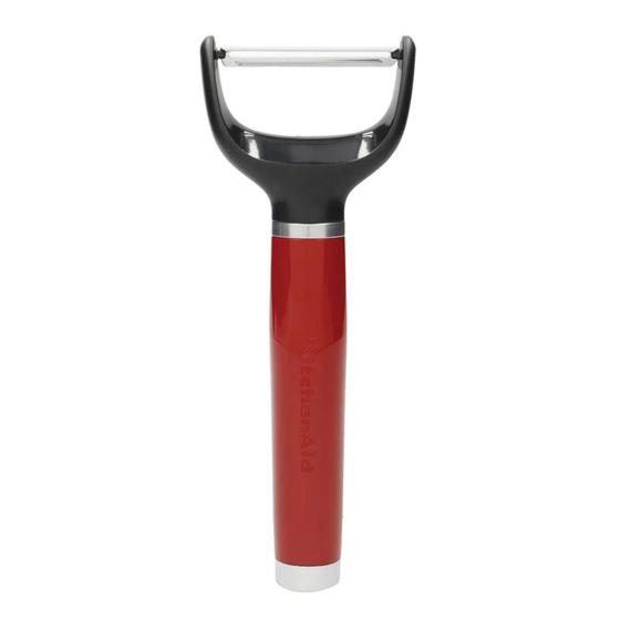 Imagem de Descascador kitchenaid peeler clássico em aço inoxidável vermelho kag145ohere
