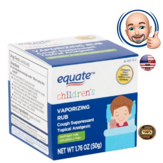 Descongestionante Vapor Rub Equate Chindren"s 50g No Magalu