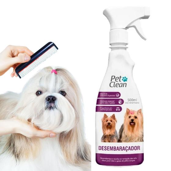 Imagem de Desembaraçador de Pelos PetClean 500ml Cães Cachorros Gato Pet