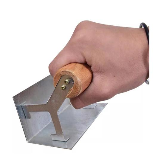 Imagem de Desempenadeira de canto interno kit com 6 peças