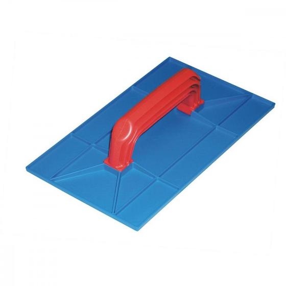 Imagem de Desempenadeira Pvc Zumplast 22X35 Corrugada Azul  2409