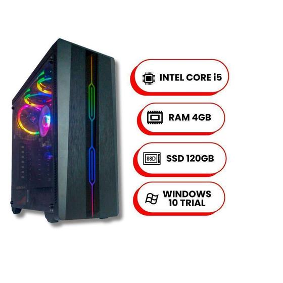 Imagem de Desempenho Garantido Pc Intel Core I5, 4Gb Ram, Ssd 120Gb