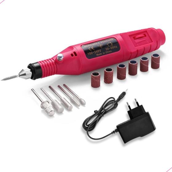 Imagem de Desempenho Notável: Lixadeira Elétrica Unha Gel Bivolt em Destaque