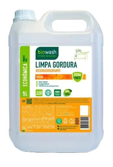 Imagem de Desengordurante Limpa Gordura Biodegradável Biowash 5L