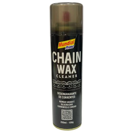 Imagem de Desengraxante Spray 250ml Chain Wax Cleaner Mundial Prime