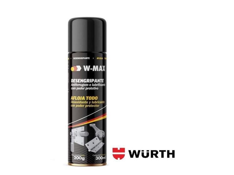 Imagem de Desengripante Spray W-Max 300ml Wurth - Unidade