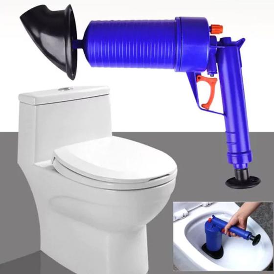 Desentupidor Manual Lorben Pistola Alta Pressão Vaso Sanitário Pia Ralo GT6229 Menor preço em Desentupidor Manual Lorben Pistola Alta Pressão Vaso Sanitário Pia Ralo GT6229